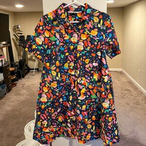 Kindah Kalidy x Gorman Light Show Shirt Dress AU 8